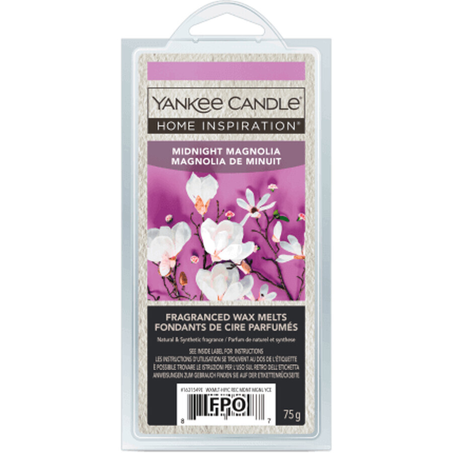 Yankee Candle Cera perfumada magnolia medianoche, 1 ud.