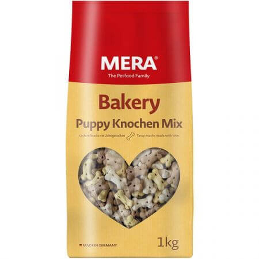 Galletas para perros Puppy Knochen Mix, 1 Kg, Mera