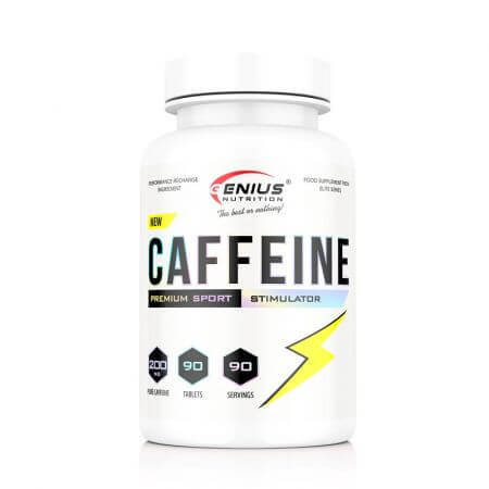 Cafeína, 90 comprimidos, Genius Nutrition