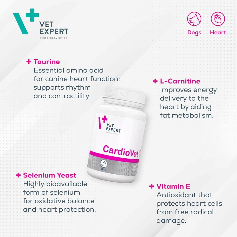 Cardiovet 770 mg, 90 comprimidos, VetExpert