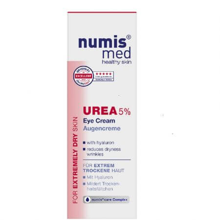 Contorno de ojos con Urea 5%, 15 ml, NumisMed