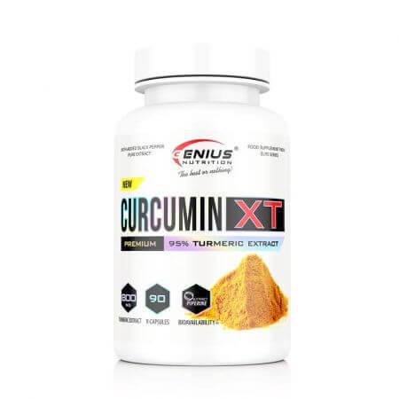 Curcumin-XT, 90 cápsulas, Genius Nutrition