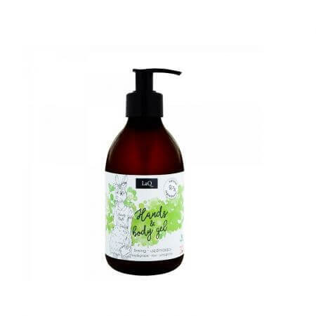 Hand- und Körperreinigungsgel mit Kiwi und Traube, 300 ml, LaQ