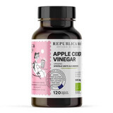 Organic apple cider vinegar, 120 capsules, Republica Bio