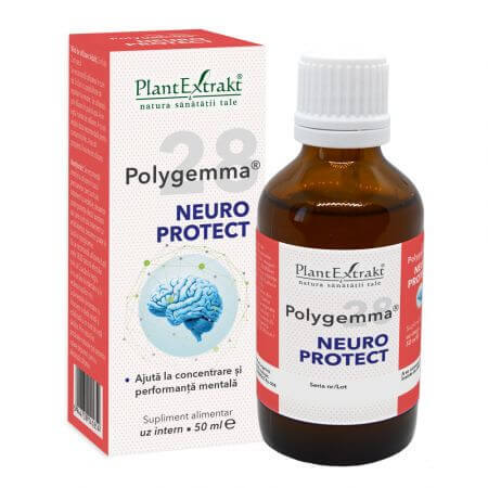 Polygemma 28 Neuro Protect, 50 ml, Extracto vegetal