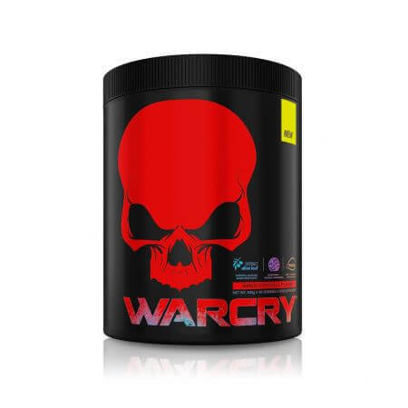 Pre-Entrenamiento Warcry Sabor Cola Americana, 400 g, Genius Nutrition