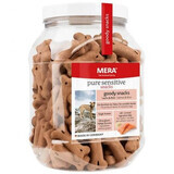 Snacks de salmón y arroz para perros Pure Sensitive, 600 g, Mera