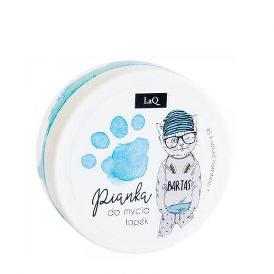 Espuma limpiadora azul para niños, 20 g, LaQ