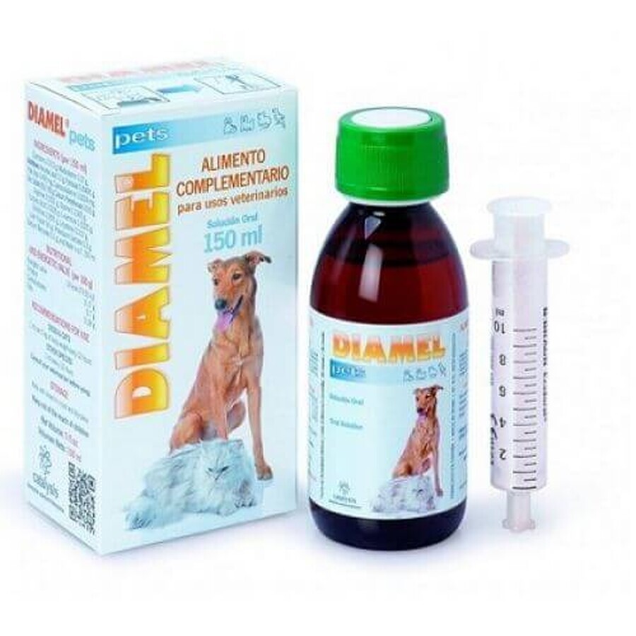 Estimulador del metabolismo pancreático para perros y gatos Diamel Pets, 150 ml, Catalysis Vet