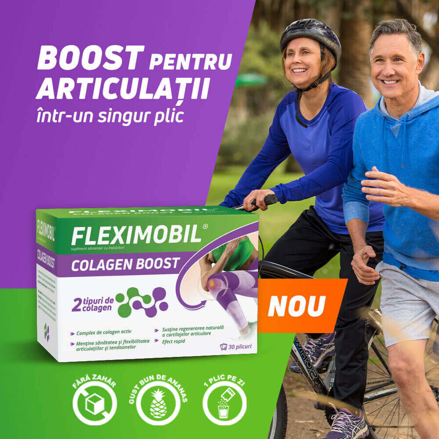 Fleximobil Collageen Boost, 30 sachets, Fiterman