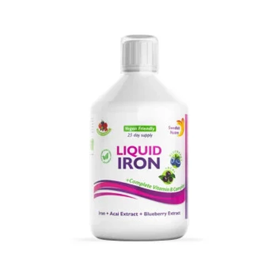 Líquido de hierro, 500 ml, Swedish Nutra