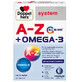 A - Z + OMEGA-3, 30 c&#225;psulas, Doppelherz