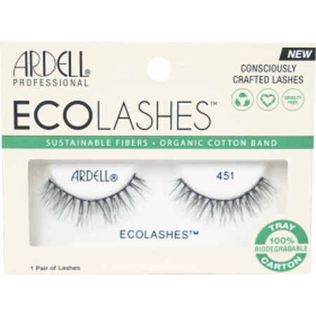 Ardell Ardell Gene false Eco Lash 451, 1 Set