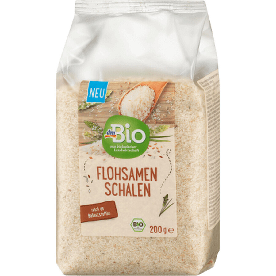 DmBio Flohsamenschalen, 200 g