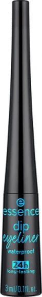 Essence 24h Dip Eyeliner tuș de ochi waterproof 01 Black, 3 ml