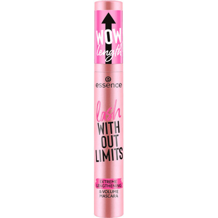 Essence WITHOUT LIMITS Mascara 01 Black Ultra, 13 ml