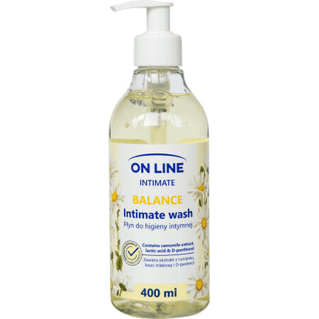 On Line Gel íntimo con extracto de camomila, 400 ml