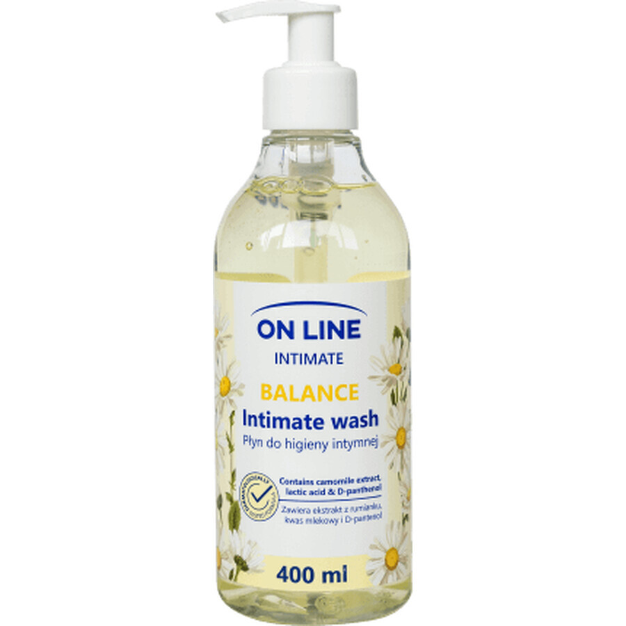 On Line Gel intimo con estratto di camomilla, 400 ml