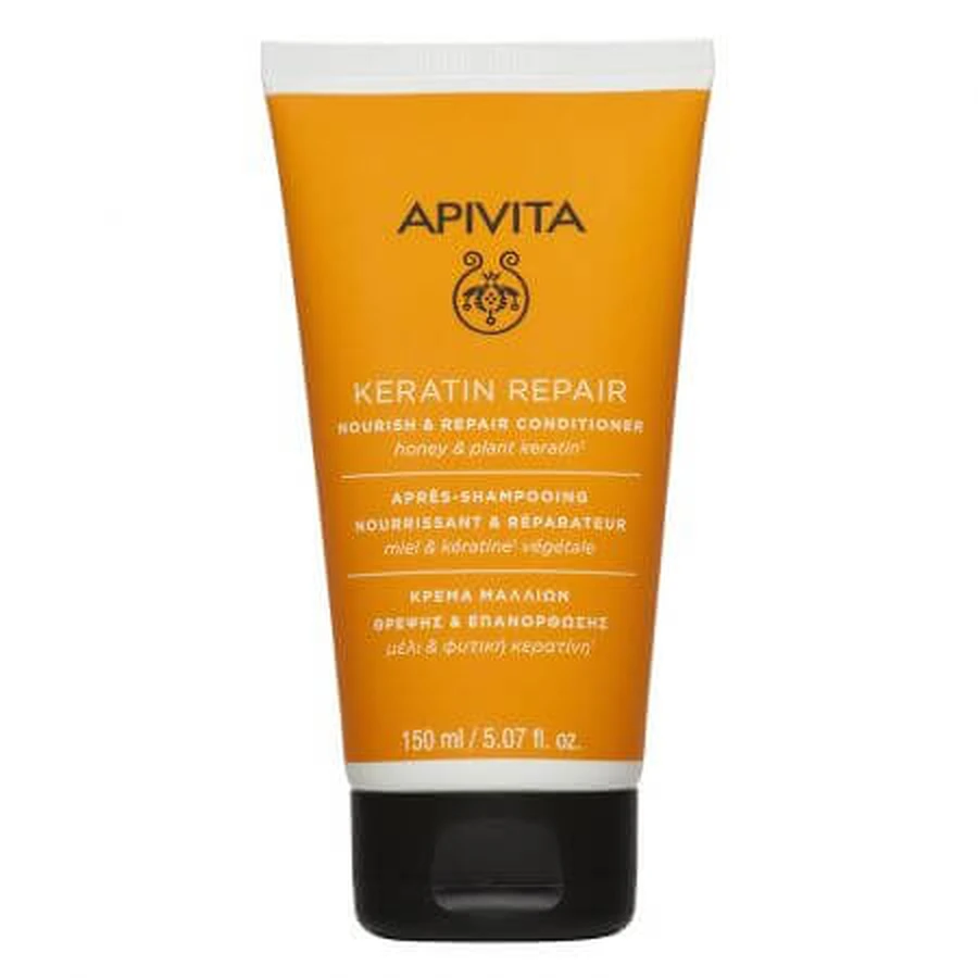 Balsamo riparatore con cheratina, 150 ml, Apivita
