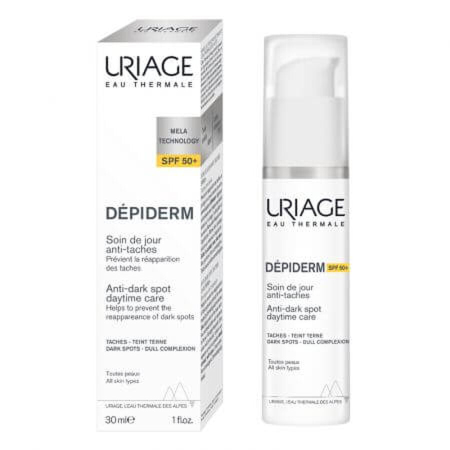 Crema depigmentanta SPF50+ Depiderm, 30 ml, Uriage