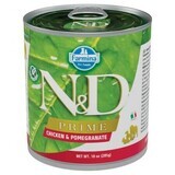 Comida húmeda para perros con pollo y granada N&amp;D Prime, 285 g, Farmina