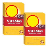 Vitamax Q10 pack, 30 + 30 cápsulas, Perrigo