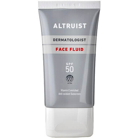 Fluido antiossidante con protezione solare alta SPF 50, 50 ml, Altruist