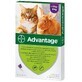 Soluci&#243;n antiparasitaria para aplicaci&#243;n cut&#225;nea en gatos y conejos de m&#225;s de 4 kg Advantage 80 Gato / Conejo, 4 pipetas, Bayer Vet OTC