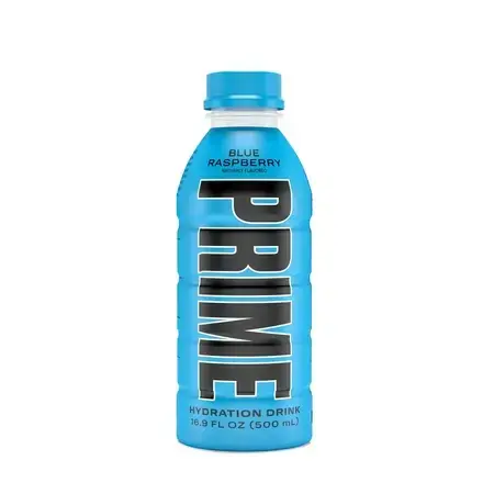 Prime Hydration bebida rehidratante sabor frambuesa azul, 500 ml, GNC