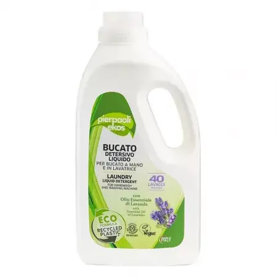 Detergente Líquido Ekos Lavanda Eco, 2000 ml, Pierpaoli