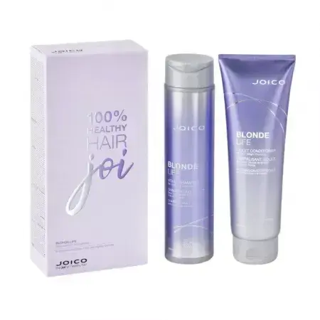 Blonde Life Violet Shampooing 300 ml + Conditionneur 250 ml pour le soin des blonds froids, Joico