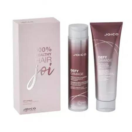 Pachet Sampon 300 ml + Balsam 250 ml Defy Damage, Joico