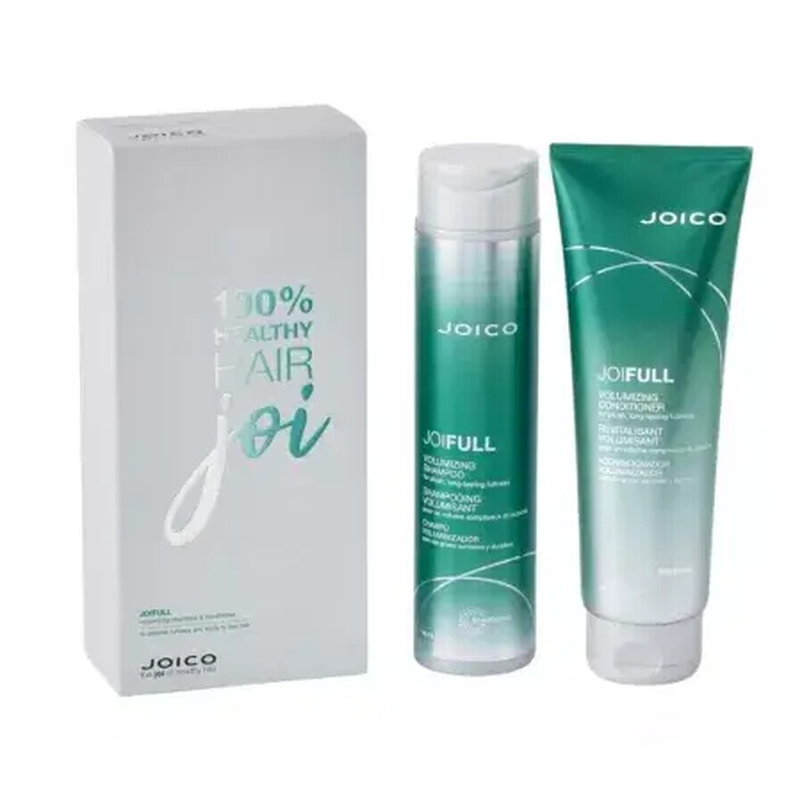 Champú 300 ml Champú + Acondicionador 250 ml JoiFull para volumen, Joico