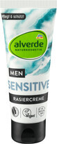 Alverde Naturkosmetik MEN SENSITIVE Crema de Afeitar, 75 ml