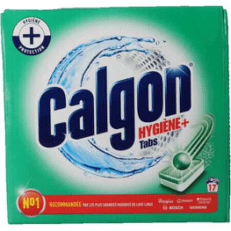 Calgon Hygiene Plus Comprimés anti-calciques, 17 pièces