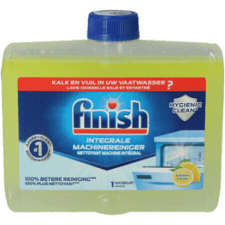 Finish Solución limpiadora lavavajillas limón, 250 ml