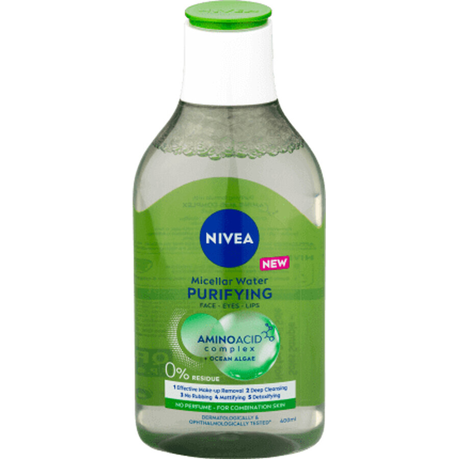 Nivea Agua Micelar para pieles mixtas, 400 ml