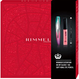 Set de regalo Rimmel London WONDER 'EXTENSION Máscara de pestañas + Lápiz KOHL + Brillo de labios OH MY GLOSS, 1 ud.