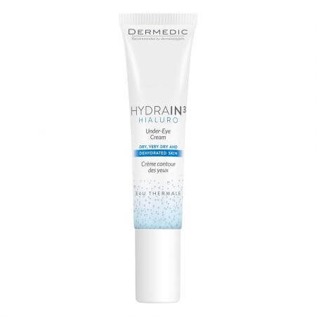 Dermedic Hydrain3 Hydratisierende Augencreme Hialuro, 15 ml