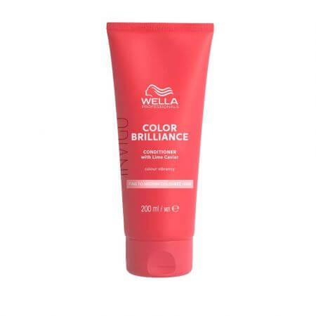 Conditionneur pour cheveux colorés fins et normaux Invigo Color Brilliance Fine/Normal, 200 ml, Wella Professionals