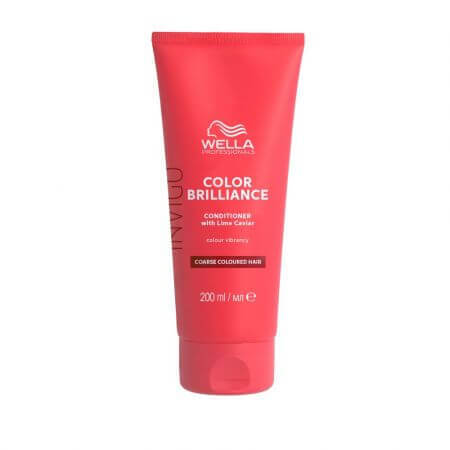 Conditioner for coloured, coarse-stranded hair Invigo Color Brilliance Coarse, 200 ml, Wella Professionals