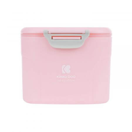 Recipient pentru stocarea laptelui praf, Pink, 160 g, Kikka Boo