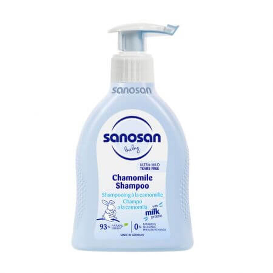 Champú con camomila, 200ml, Sanosan