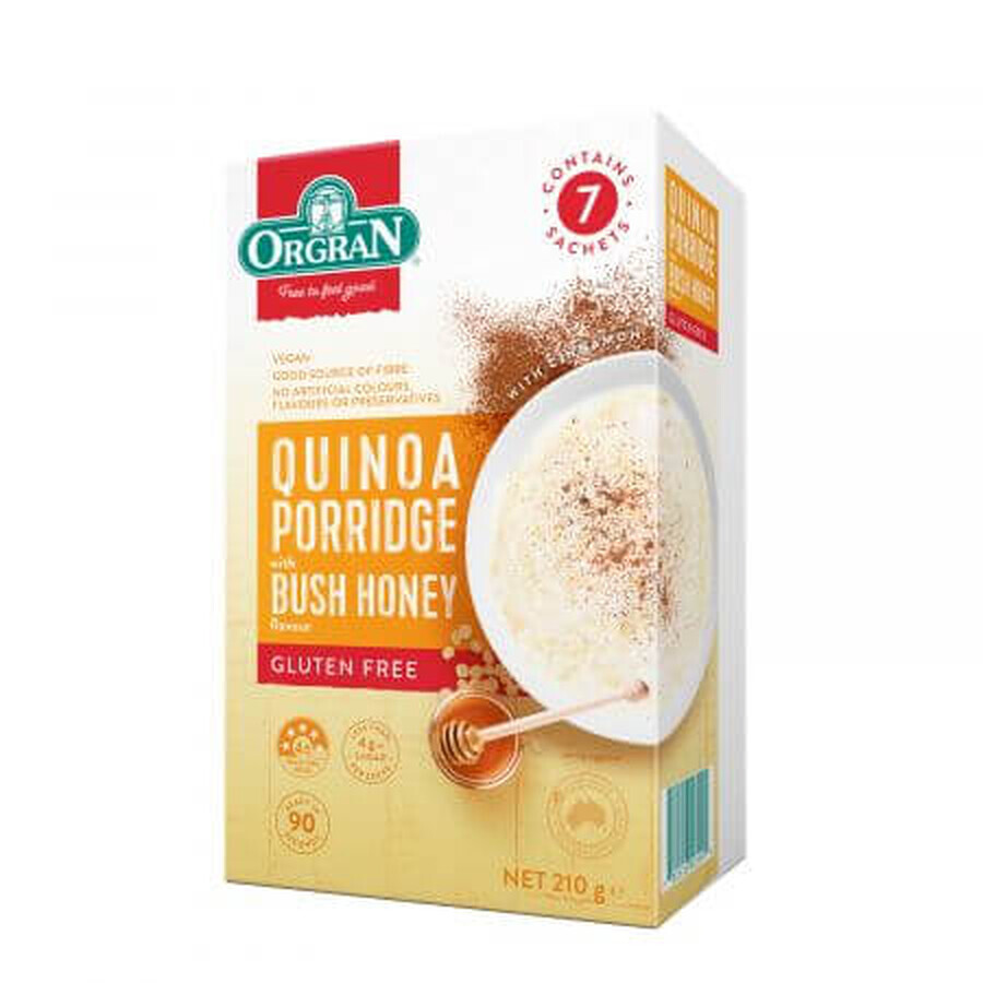 Porridge mit Honig und Zimt, 210 g, Orgran