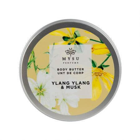 Body Butter, YlangYlang &amp; Musk, 185ml, Mysu