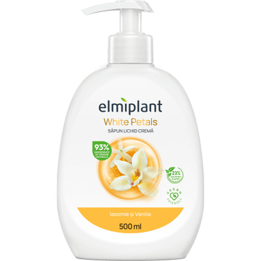 Savon liquide Elmiplant White Petals, 500 ml