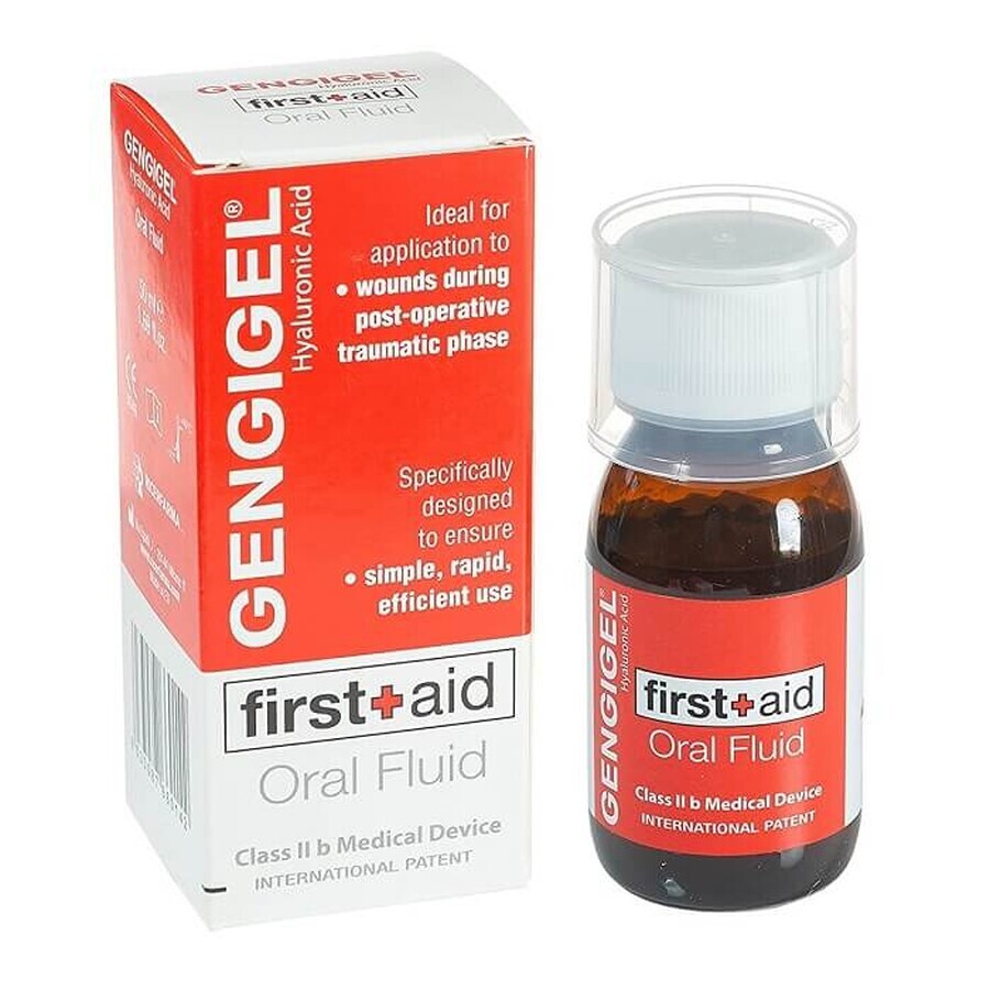 Gengigel Eerste Hulp Mondvloeistof, 50 ml, Ricerfarma