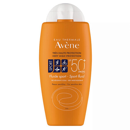 Fluido solar deportivo SPF 50+, 100 ml, Avene