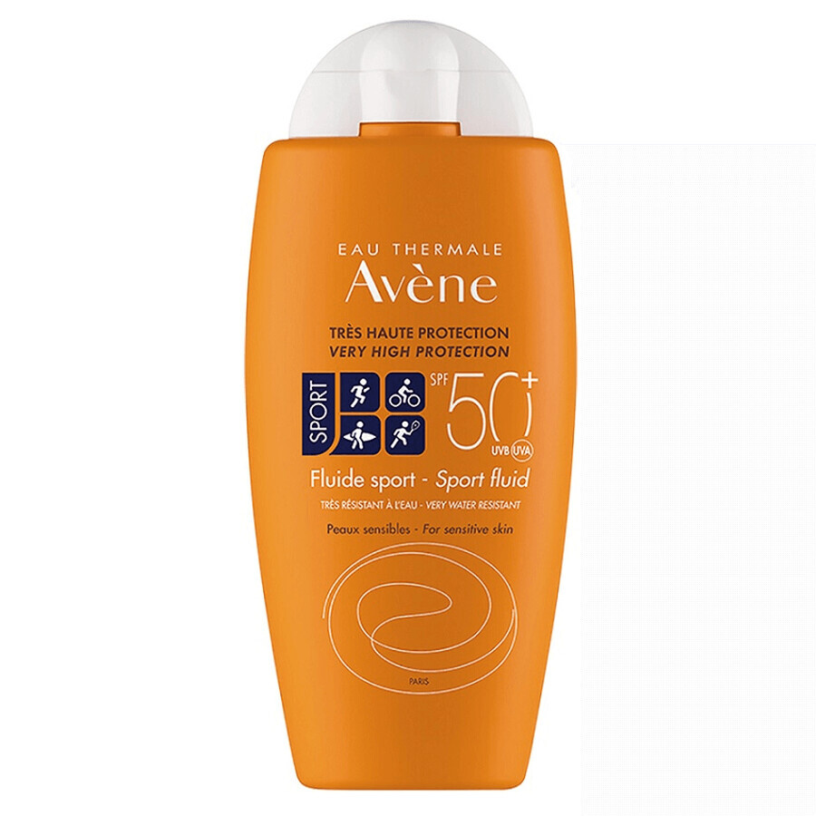 Avène Fluido Sport SPF50+ Protezione Molto Alta Viso E Corpo, 100ml