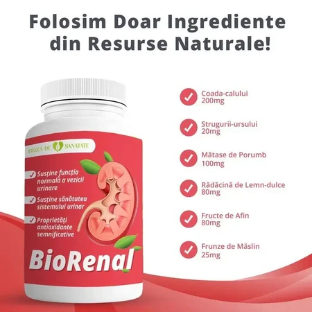 BioRenal, 30 capsule, Doza de Sănătate 